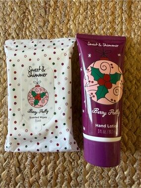Ulta Beauty Sweet & Shimmer Berry Pretty Hand Lotion - Plum and Pink